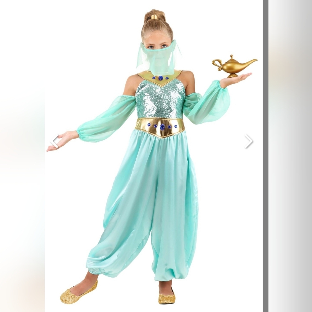Girls Genie Halloween Costume Size Small